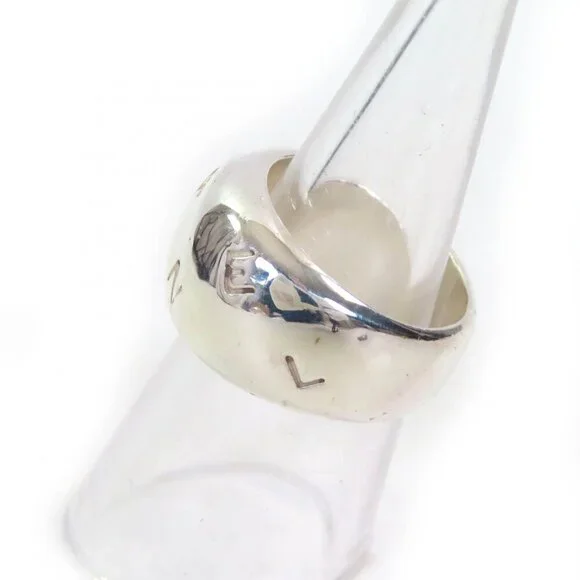 CHANEL Authentic Silver Ring - Picture 2 of 9